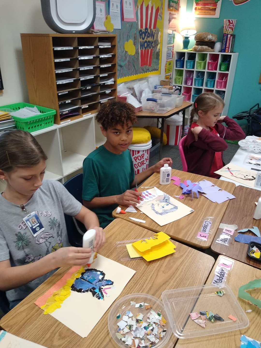Art and music at summer camp