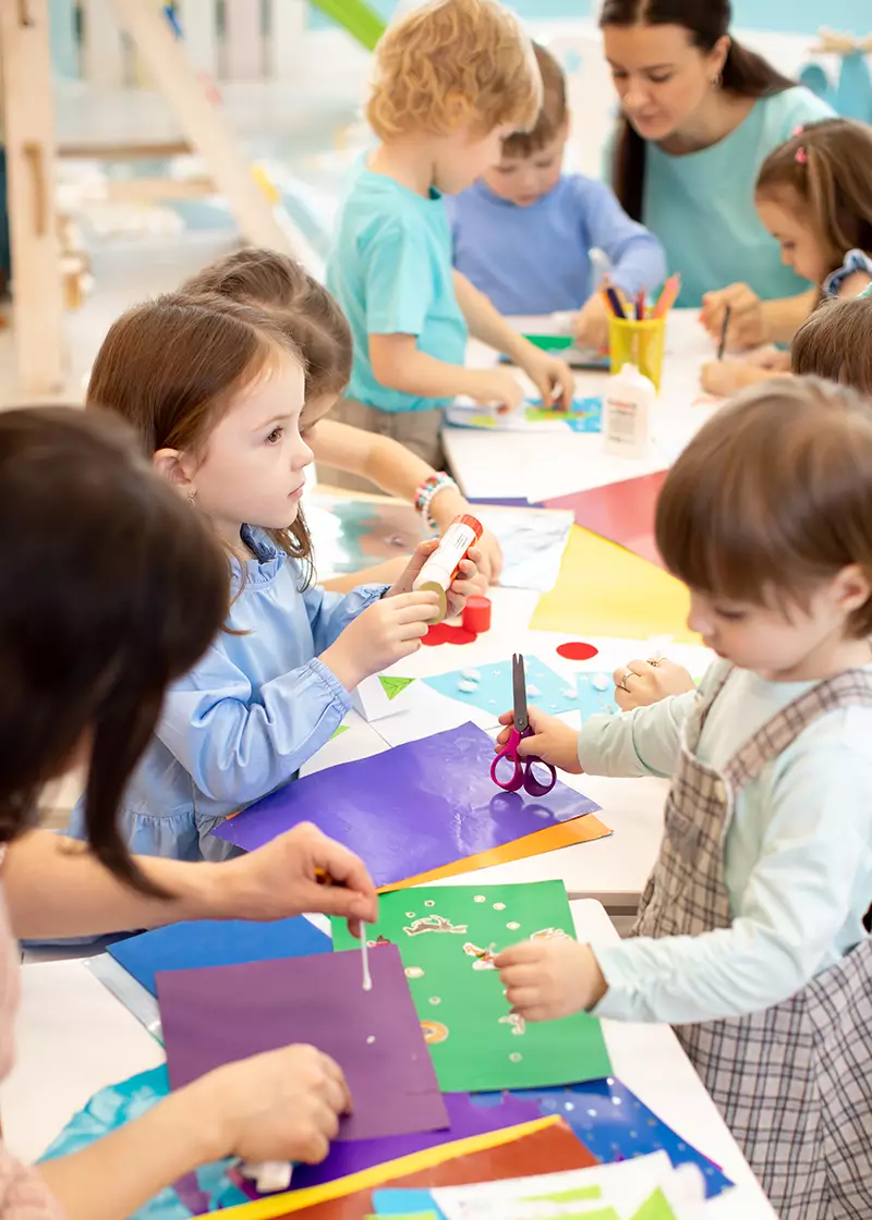 Preschool learning activities at Champion Prep